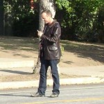 Kiefer Sutherland 24 Season 8 on location set pic