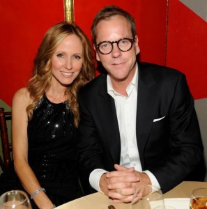Kiefer Sutherland and Fox TVs Dana Walden Emmys 09