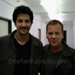 Stefan Kapicic finishes shooting 24