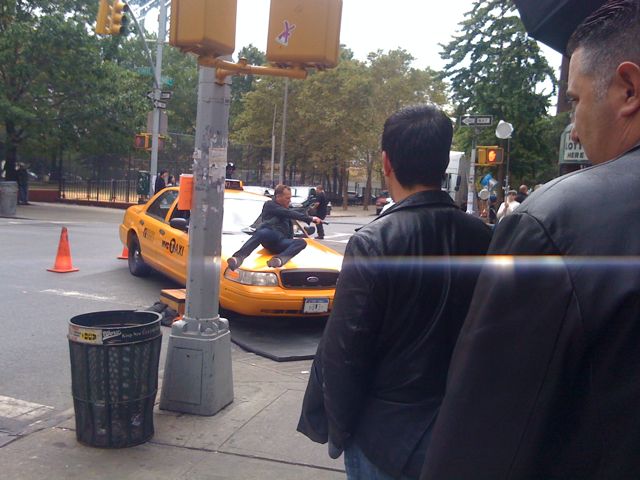 New York City taxi cab.