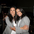 Nazneen Contractor and stunt double Sera Trimble