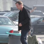 Kiefer Sutherland on location 24 Season 8 set picture