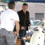 Kiefer Sutherland on location 24 Season 8 set picture