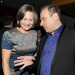 Evan Katz and Cherry Jones at TCA 2010