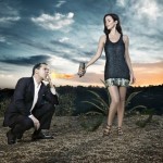 Smokin’ Hot Annie Wersching & Kiefer Sutherland photo