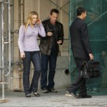 Kiefer Sutherland and Katee Sackhoff on 24 set