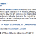 24 Season 1-7 on Netflix Instant Watch