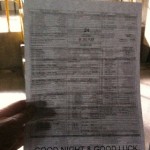 24 The Final Call Sheet