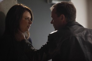 Jack Bauer chokes Chloe O'Brian 24 series finale Jack Bauer chokes Chloe O'Brian 24 series finale