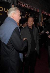 Jon Voight and Kiefer Sutherland at 24 Series Finale Party Jon Voight and Kiefer Sutherland at 24 Series Finale Party
