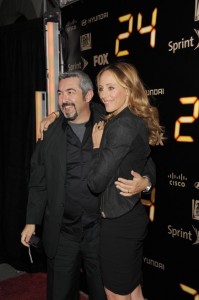 Jon Cassar and Kim Raver at 24 Series Finale Party Jon Cassar and Kim Raver at 24 Series Finale Party
