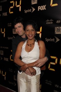 Carlos Bernard and Penny Johnson Jerald 24 Series Finale Party Carlos Bernard and Penny Johnson Jerald 24 Series Finale Party