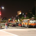 24 Season 6 Bus Explosion Behind the Scenes Set Pictures
