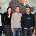 Annie Wersching Kiefer Sutherland Carlos Bernard and Jon Cassar at 24 Press Conference in Munich, Germany