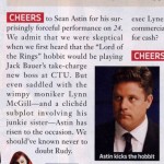 Sean Astin in TV Guide magazine March 6, 2006 Sean Astin in TV Guide magazine March 6, 2006