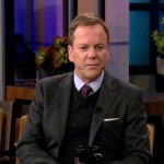 Kiefer Sutherland talks about 24 movie on Leno