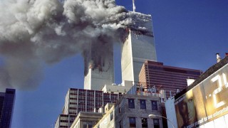 September 11th Attack with 24 Season 1 billboard visible