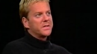 Kiefer Sutherland on Charlie Rose December 2001