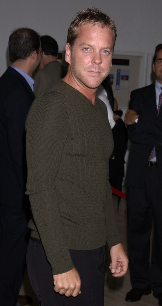 Kiefer Sutherland at 24 Screening