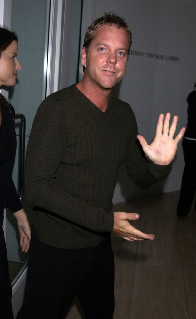 Kiefer Sutherland at 24 Screening