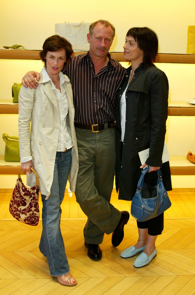 Sarah Clarke, Xander Berkeley and Michelle Forbes at Tod's Beverly Hills Boutique Charity Event To Benefit Caring For Children & Families With Aids