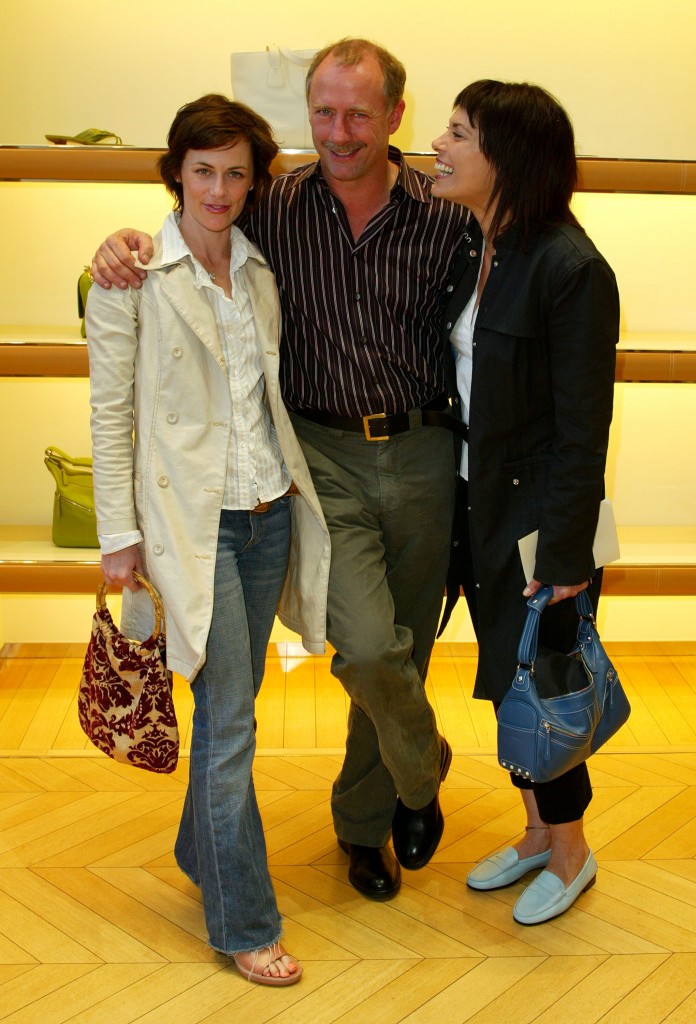 Sarah Clarke, Xander Berkeley and Michelle Forbes at Tod's Beverly Hills Boutique Charity Event To Benefit Caring For Children & Families With Aids