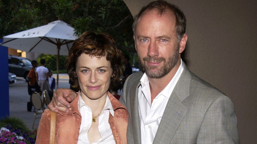 Sarah Clarke and Xander Berkeley at the Fox Broadcasting Summer 2002 Press Tour