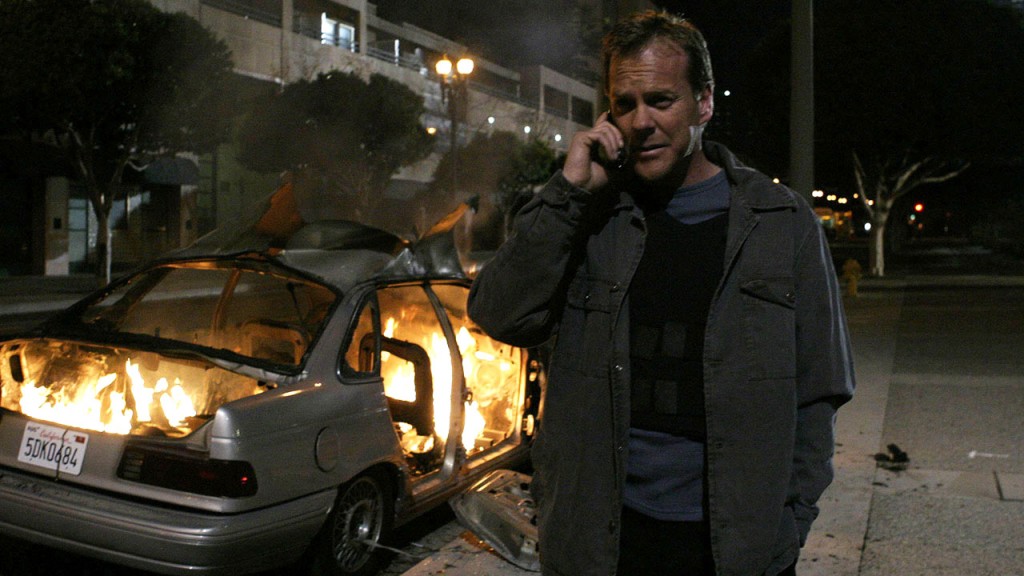 Jack Bauer gets a phone call from Stephen Saunders after Michael Amador is killed