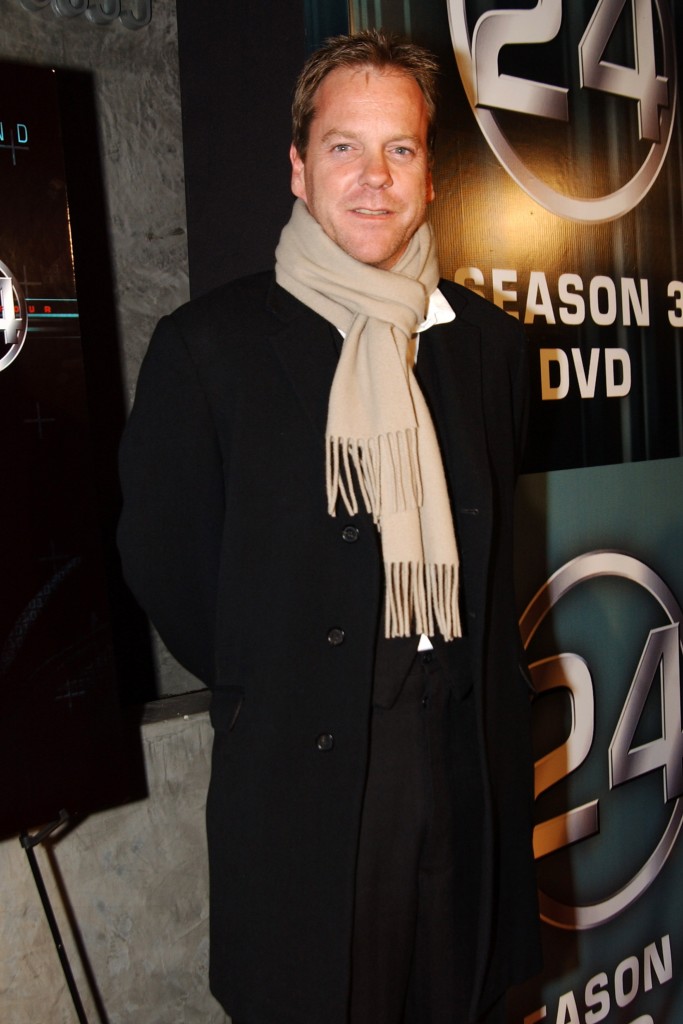 Kiefer Sutherland at 24 Season 3 DVD Release Party and Premiere of Season 4