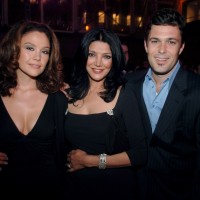 Reiko Aylesworth, Shohreh Aghdashloo and Carlos Bernard at A&E Network Upfronts