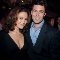 Reiko Aylesworth, Carlos Bernard at A&E Network Upfronts