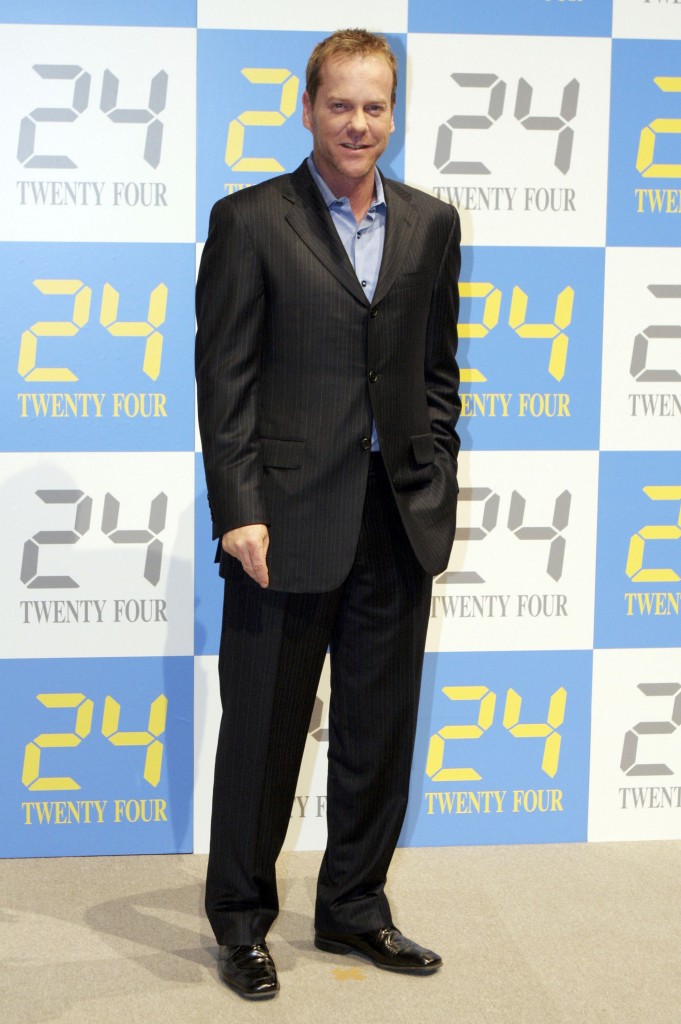 Kiefer Sutherland Promotes "24" In Tokyo