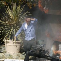 Tony Almeida rushes to explosion in 24 Season 5 Episode 1