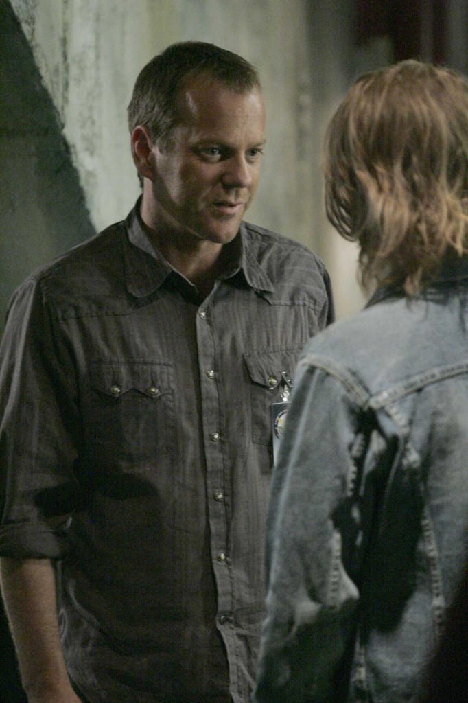 Jack Bauer says goodbye to Derek Huxley in 24 Season 5 Episode 5