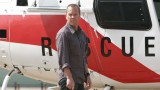 Jack Bauer outside the helicopter in 24 Season 5 Episode 1