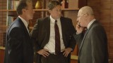 Charles Logan, Walt Cummings, Mike Novick discuss the hostage situation in 24 Season 5 Episode 4