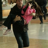 Jack Bauer saves a little girl in 24 Season 5 Episode 8