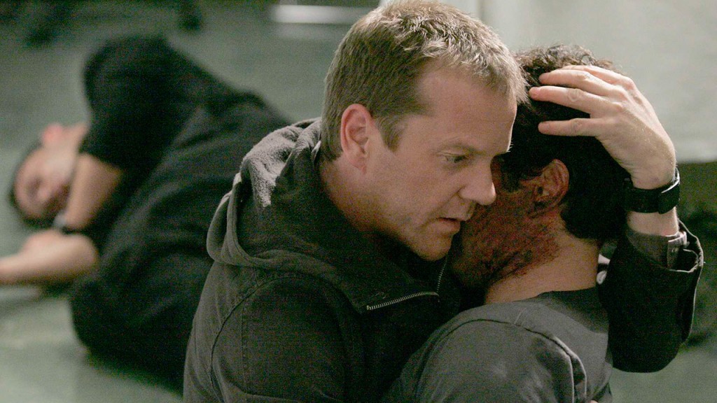 Tony Almeida dies in Jack Bauer's arms in 24 Season 5 Episode 13