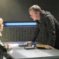 Jack Bauer interrogates Audrey Raines in 24 Season 5 Episode 15