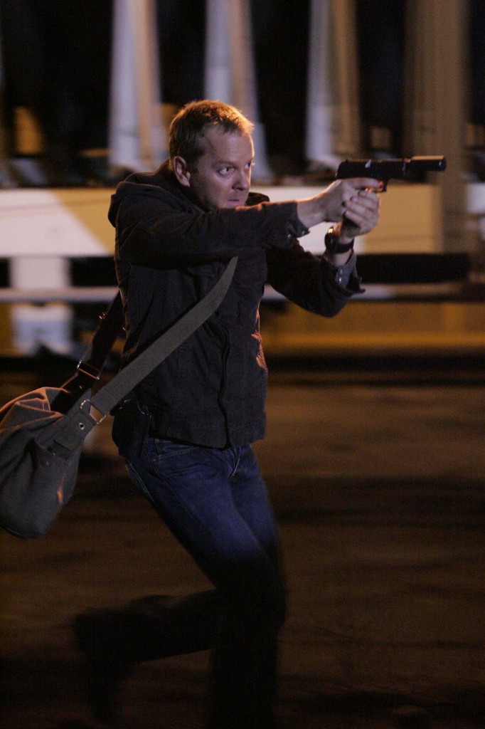 Jack Bauer storms the gas plant in 24 Season 5 Episode 15