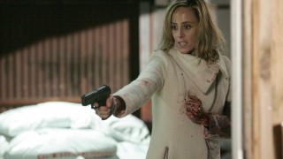 Audrey Raines with gun 24 Season 5