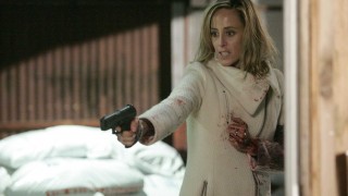 Audrey Raines with gun 24 Season 5