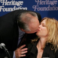 Rush Limbaugh Mary Lynn Rajskub kiss