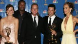 Cast of 24 Backstage After Winning Outstanding Drama Series at 2006 Emmy Awards
