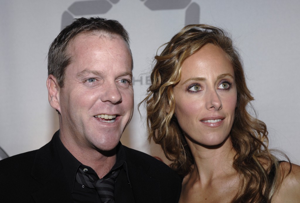 Kiefer Sutherland and Kim Raver at 24 Season 5 DVD Launch Party