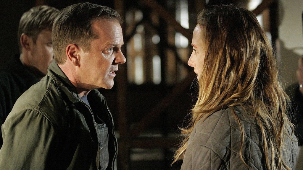 Jack Bauer talks to Audrey Raines in 24 Season 6 Episode 19