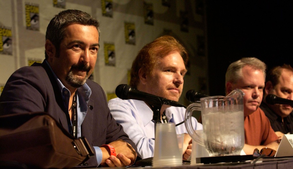 Jon Cassar and David Fury at Comic-Con 2007 Day 2