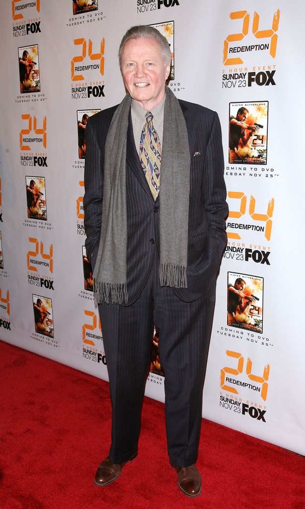 Jon Voight at 24 Redemption Premiere in NYC