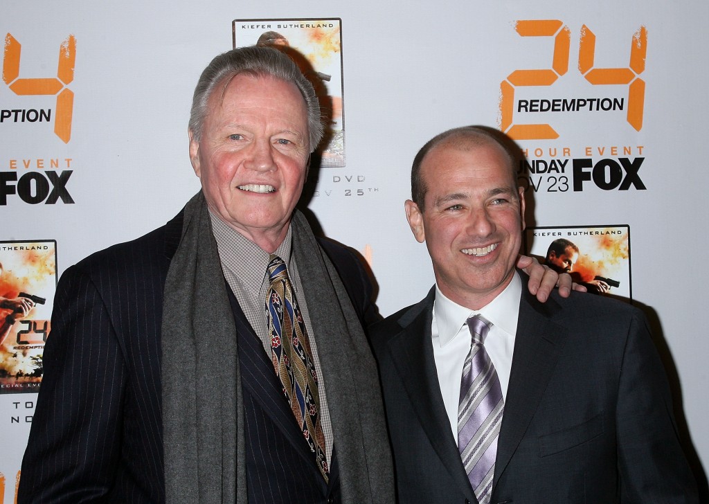 Jon Voight and Howard Gordon at 24 Redemption Premiere in NYC