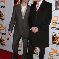 Kiefer Sutherland and Robert Carlyle at 24 Redemption Premiere in NYC